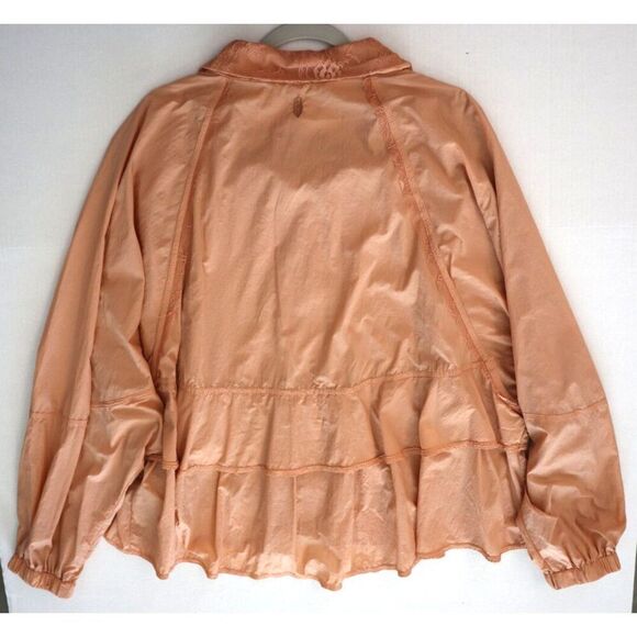 FP Movement OB1132530 Women's Sz M Muted Orange/Apricot Namaslay Jacket - Picture 8 of 8